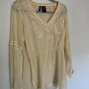 Boho Sheer Blouse